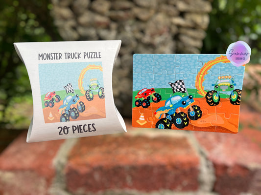 Monster Truck Kids Puzzle