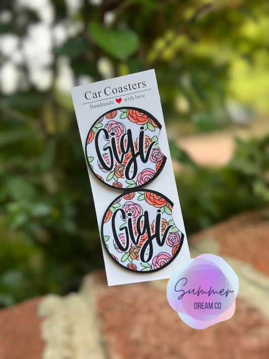 GiGi Car Coasters