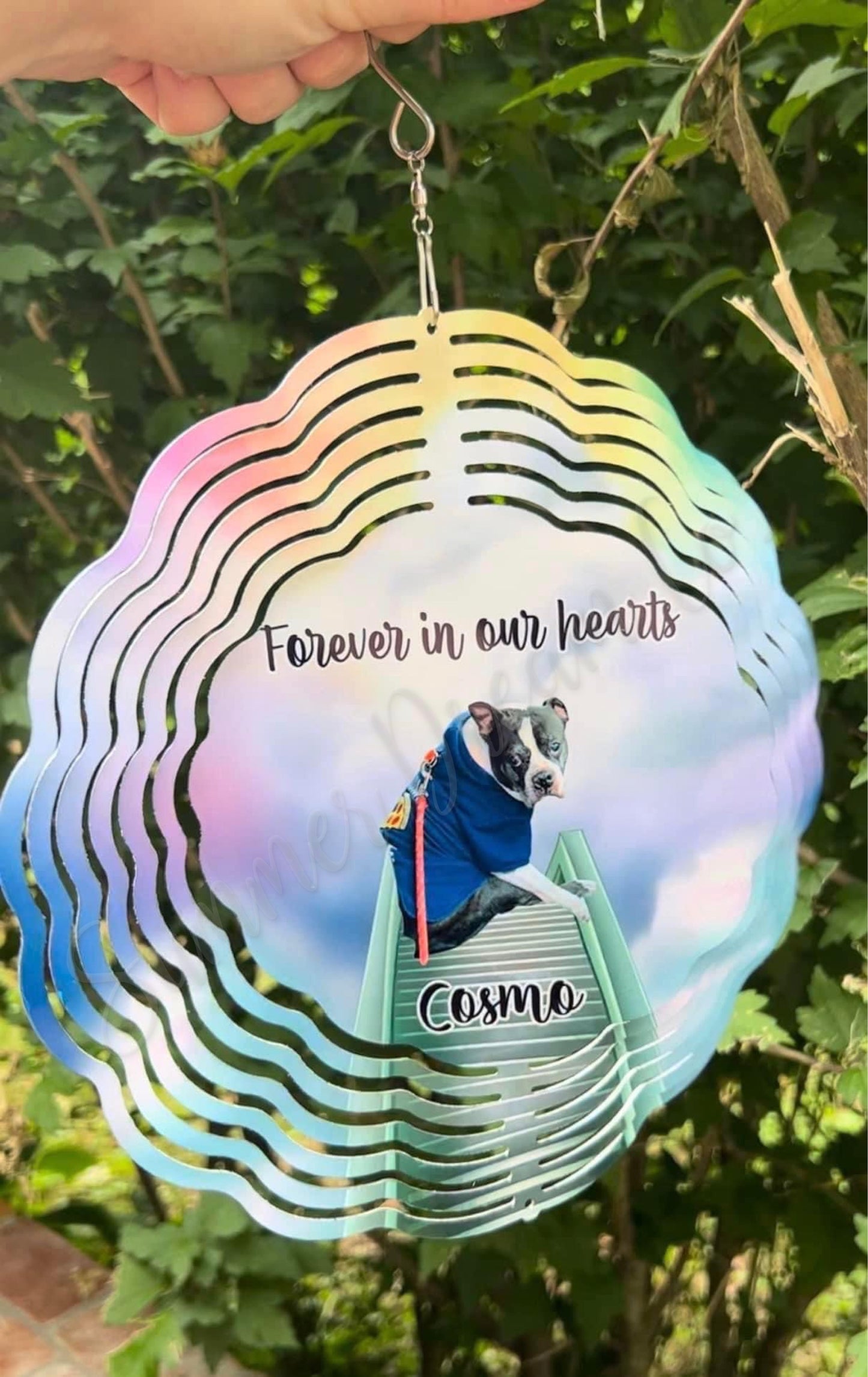 Personalized Pet Memorial Wind Spinner