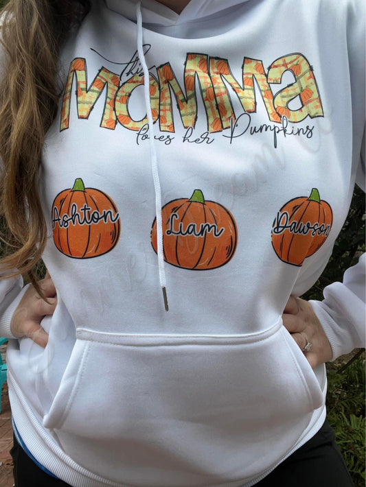 Personalized Fall Hoodie